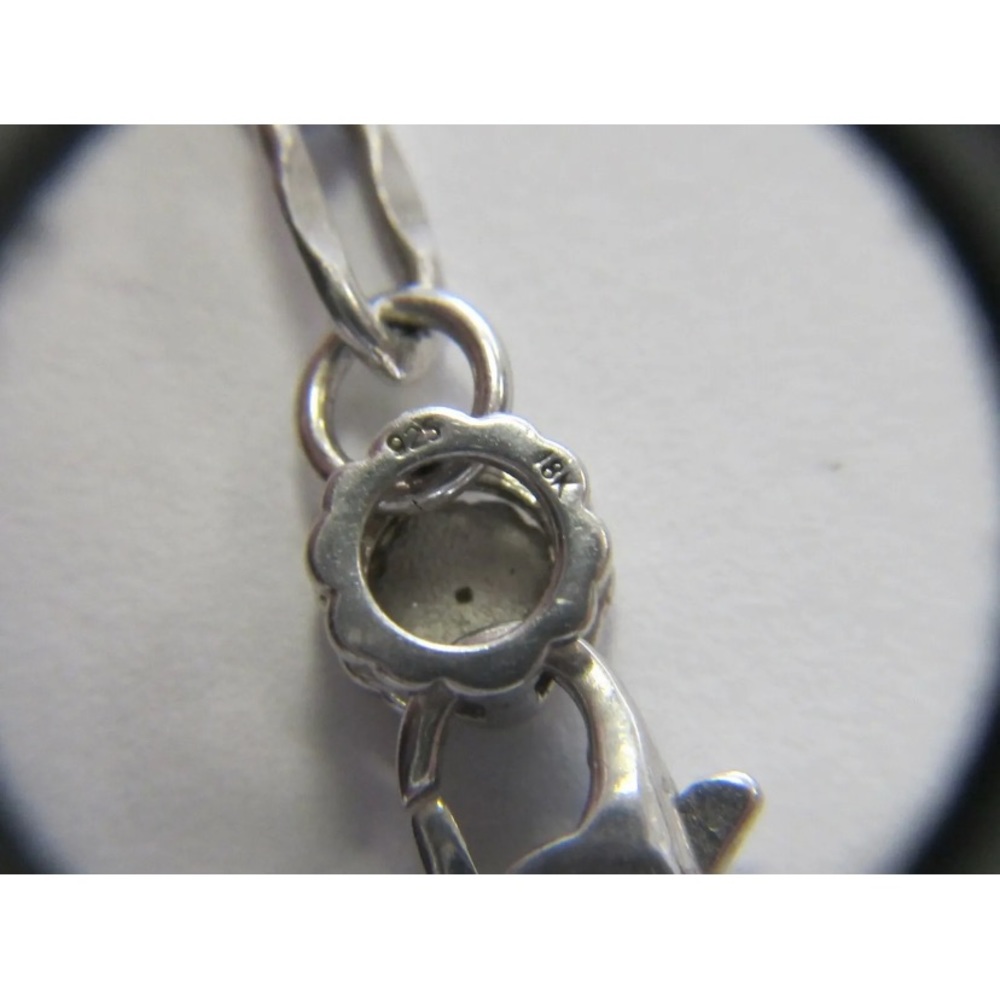 Tacori blooms Neo turquoise 5 stations 925 rare necklace. - Picture 3 of 6